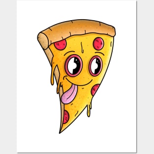 Pizza slice Posters and Art